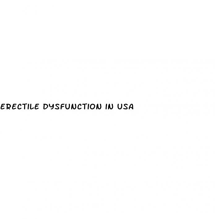 erectile dysfunction in usa