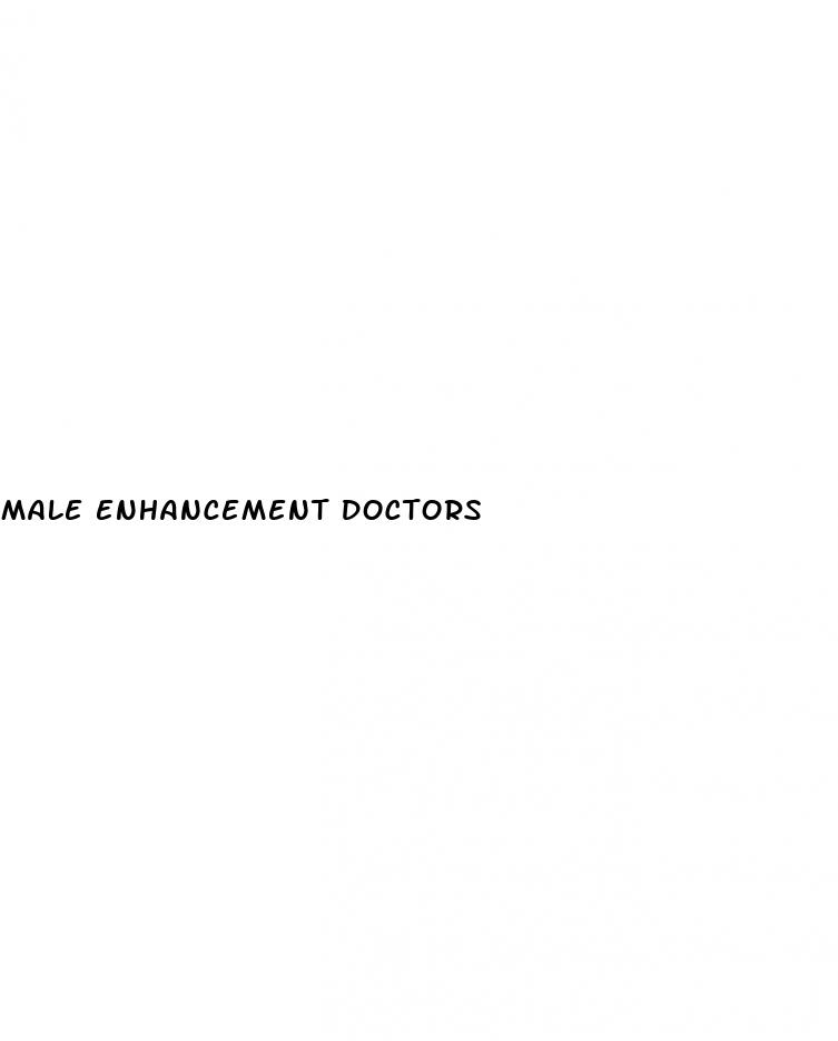 male enhancement doctors