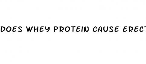 does whey protein cause erectile dysfunction