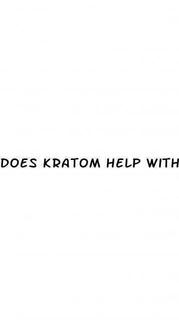 does kratom help with erectile dysfunction