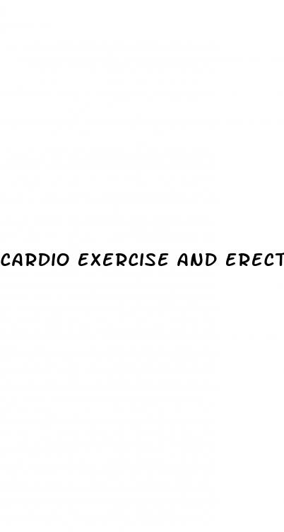 cardio exercise and erectile dysfunction