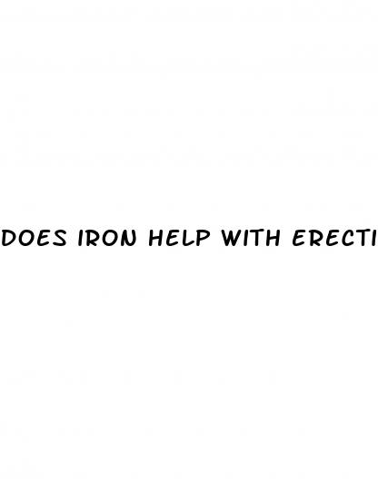 does iron help with erectile dysfunction