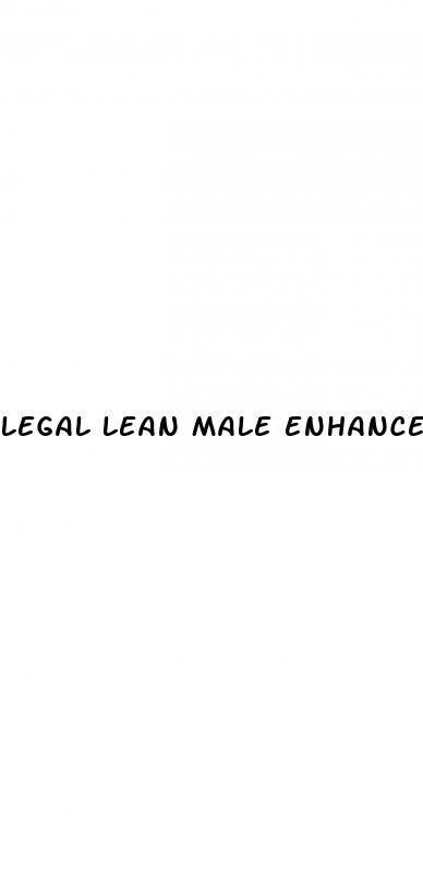 legal lean male enhancement drink