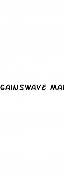 gainswave male enhancement