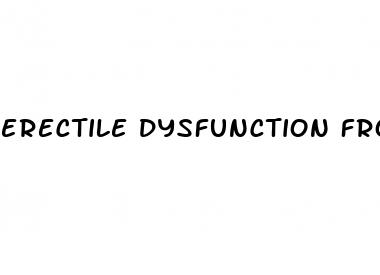 erectile dysfunction from drug use