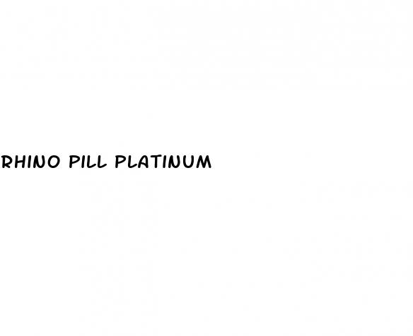 rhino pill platinum