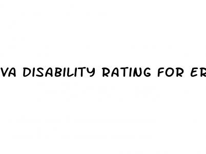 va disability rating for erectile dysfunction secondary to ptsd