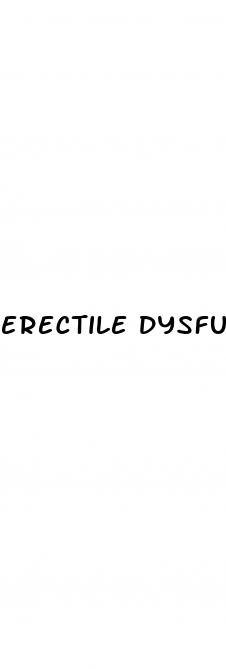 erectile dysfunction after radiation treatment prostate cancer