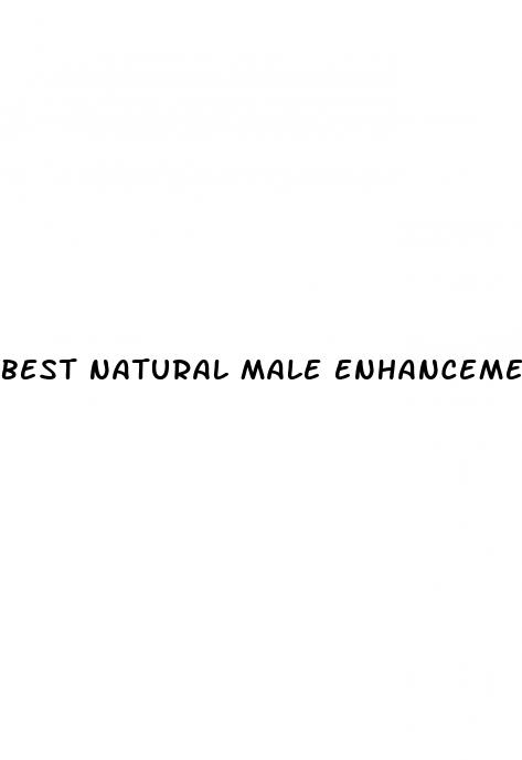 best natural male enhancement supplement