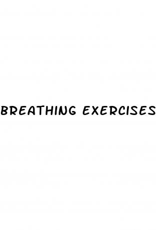 breathing exercises for erectile dysfunction