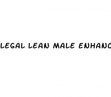 legal lean male enhancement drink review