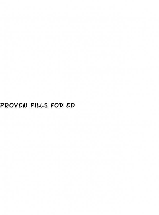 proven pills for ed