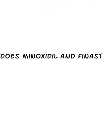 does minoxidil and finasteride cause erectile dysfunction