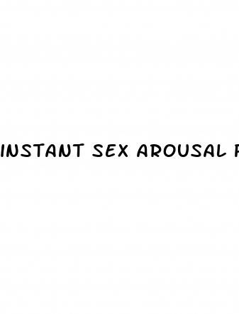 instant sex arousal pills for female