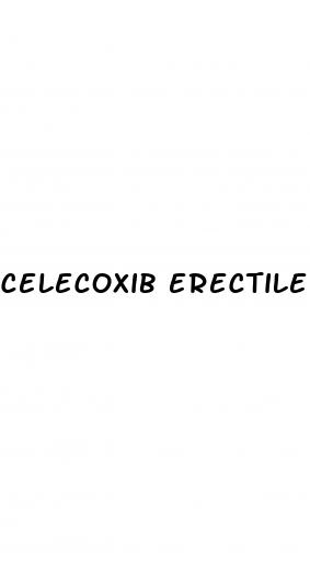 celecoxib erectile dysfunction