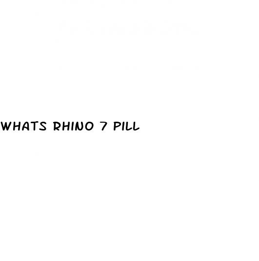 whats rhino 7 pill