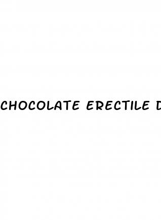 chocolate erectile dysfunction