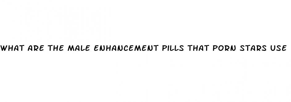 what are the male enhancement pills that porn stars use