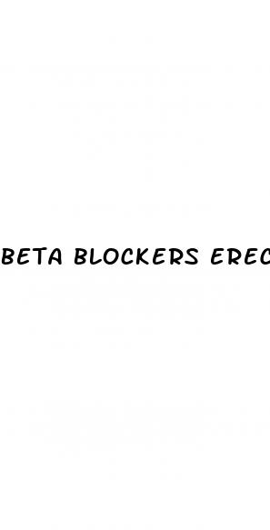 beta blockers erectile dysfunction usmle