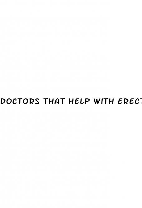 doctors that help with erectile dysfunction