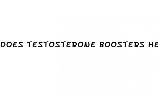 does testosterone boosters help with erectile dysfunction