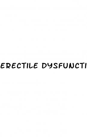 erectile dysfunction after rectal surgery