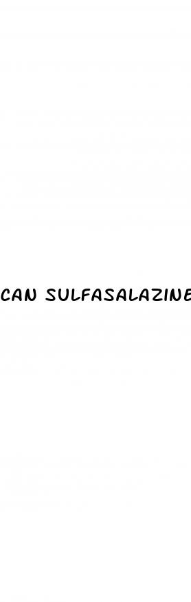 can sulfasalazine cause erectile dysfunction