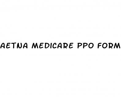 aetna medicare ppo formulary erectile dysfunction