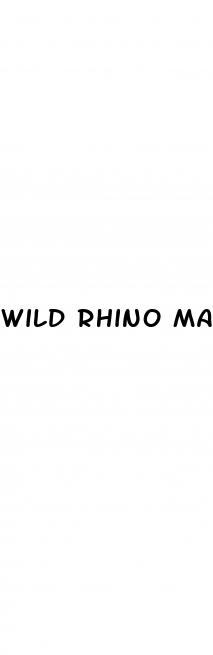 wild rhino male enhancement