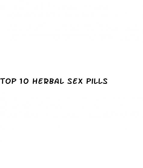 top 10 herbal sex pills