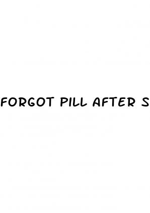 forgot pill after sex