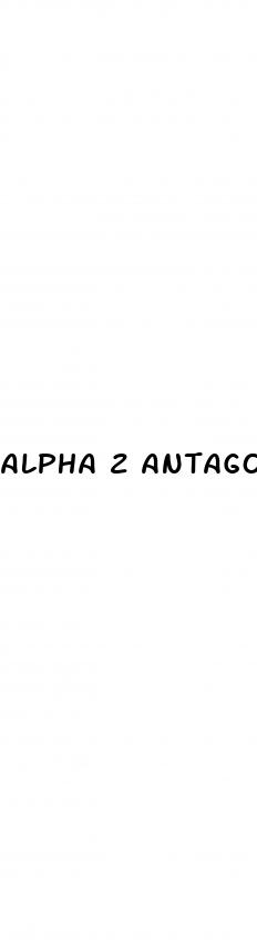 alpha 2 antagonist erectile dysfunction