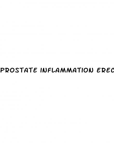 prostate inflammation erectile dysfunction