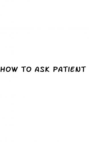 how to ask patient about erectile dysfunction