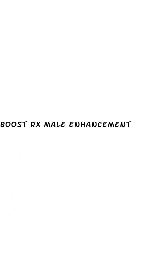 boost rx male enhancement