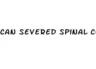 can severed spinal cord cause erectile dysfunction