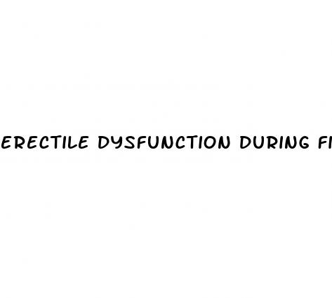 erectile dysfunction during first time