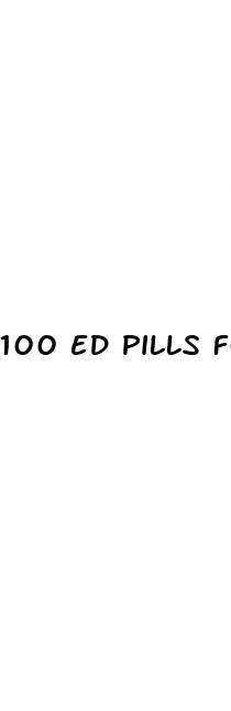 100 ed pills for 100