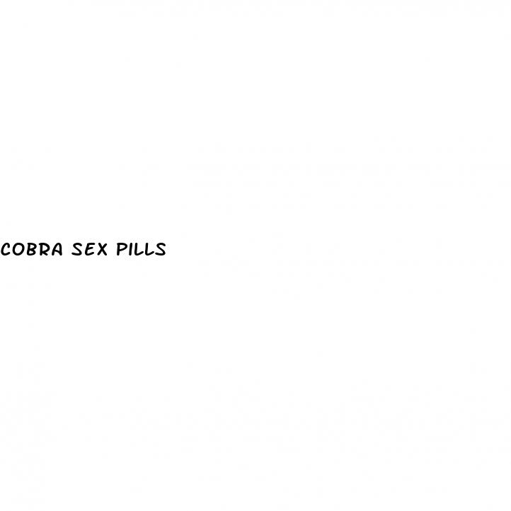 cobra sex pills