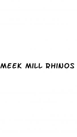 meek mill rhinos pill