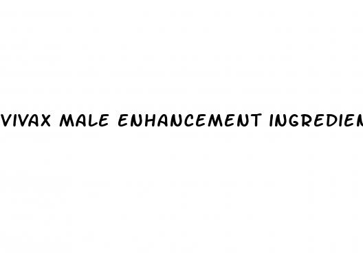 vivax male enhancement ingredients