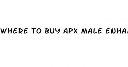 where to buy apx male enhancement