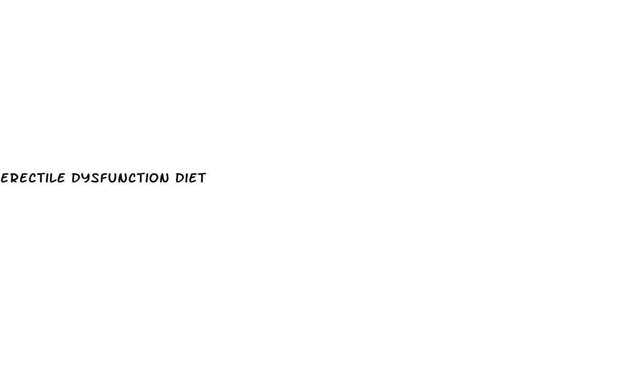 erectile dysfunction diet