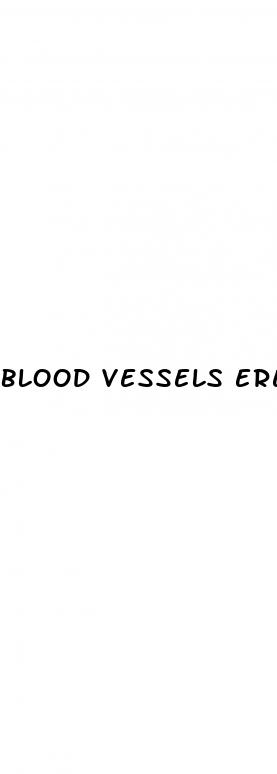 blood vessels erectile dysfunction