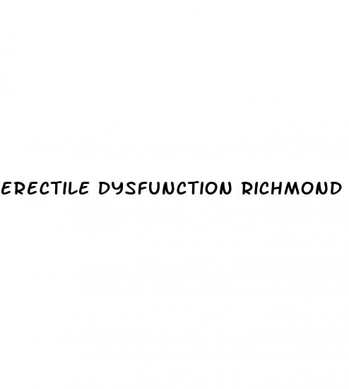 erectile dysfunction richmond