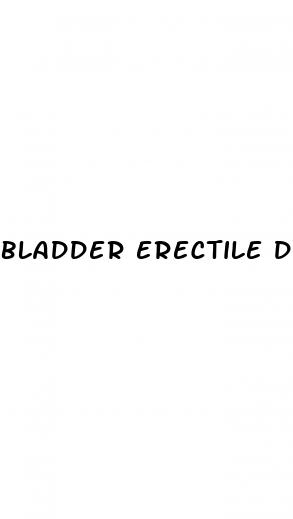 bladder erectile dysfunction