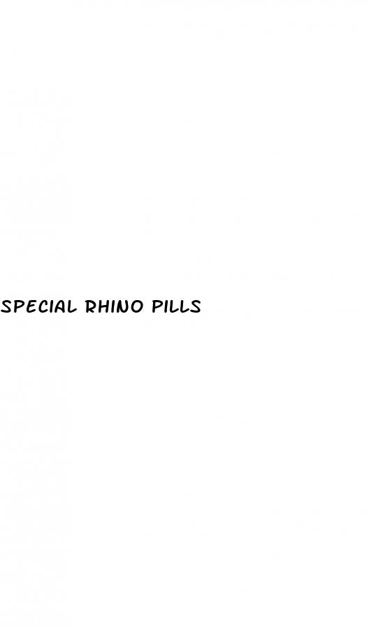 special rhino pills