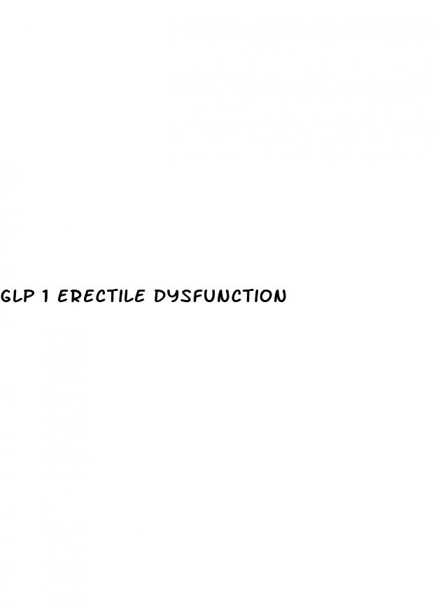 glp 1 erectile dysfunction