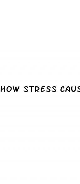 how stress causes erectile dysfunction