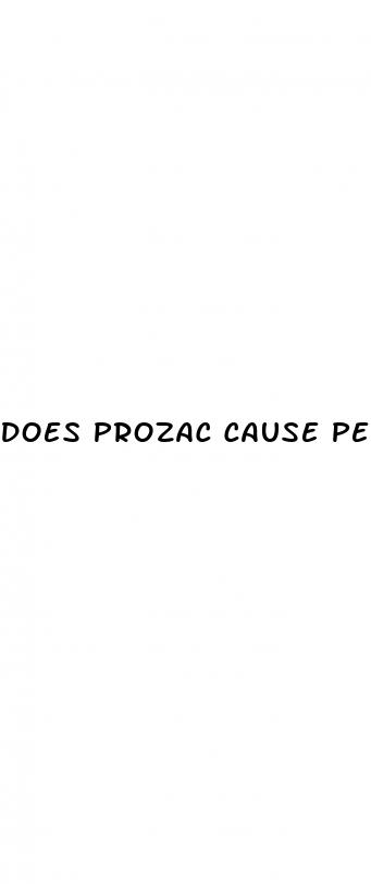 does prozac cause permanent erectile dysfunction